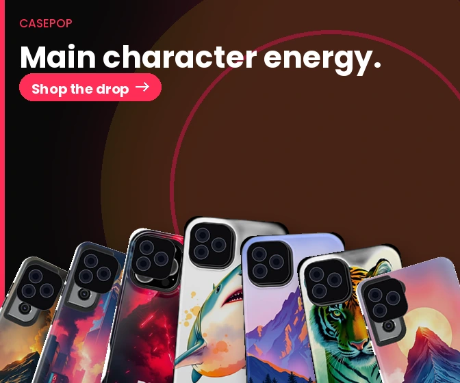 CasePop - Main character energy.